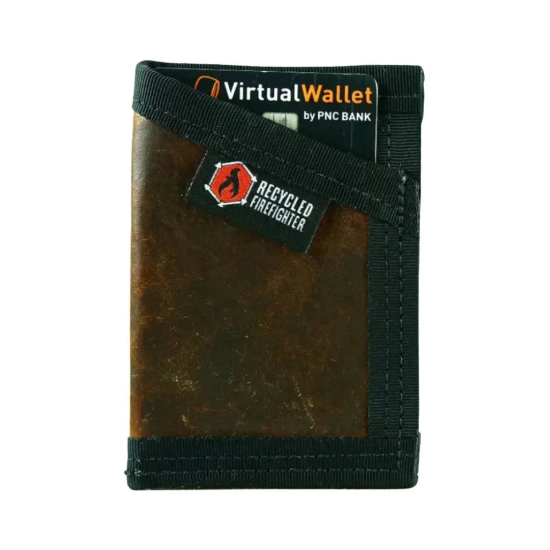 Sergeant Wallet - Combat Boot Leather Edition by Recycled Firefighter