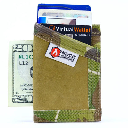 Sergeant Wallet - Combat Boot Leather Edition by Recycled Firefighter