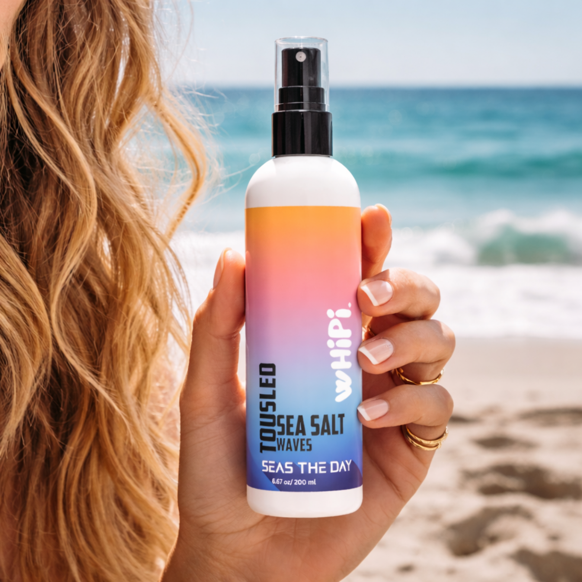 Seas The Day Touseled Sea Salt Spray by Whipi Co