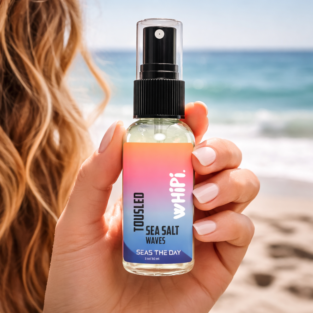 Seas The Day Touseled Sea Salt Spray by Whipi Co