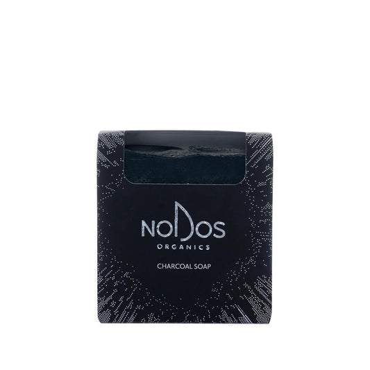 Nodos Organics Charcoal Soap - Natural Detoxifying Soap for Acne-Prone Skin, 90g by Beauty Care Bag