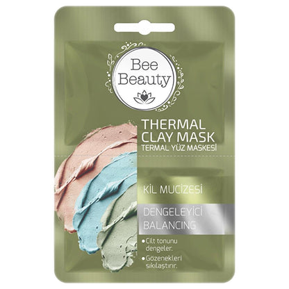 Bee Beauty Thermal Clay Face Mask for Deep Cleansing 2 x 5 ml by Beauty Care Bag