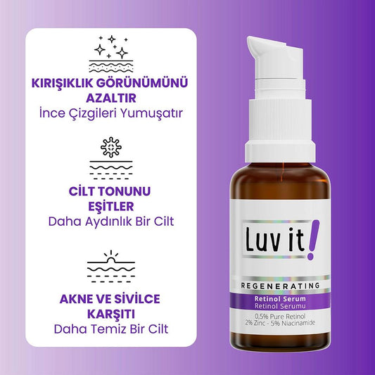 Luv it! Retinol & Niacinamide Smoothing Serum 30 ml by Beauty Care Bag