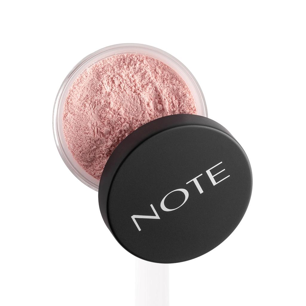 Note Pink Loose Powder Brightening Setting Makeup by Beauty Care Bag