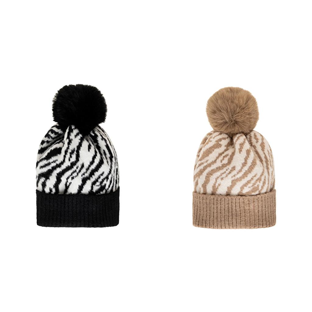 Eklips Zebra Beanie (Assorted) by Beauty Care Bag