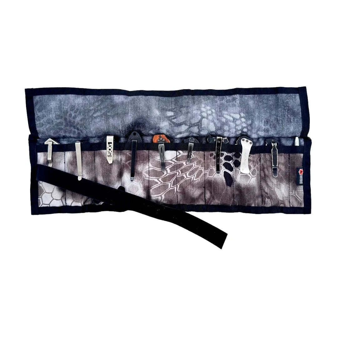 Small (Skinny) Tool Roll - Cordura Edition by Recycled Firefighter
