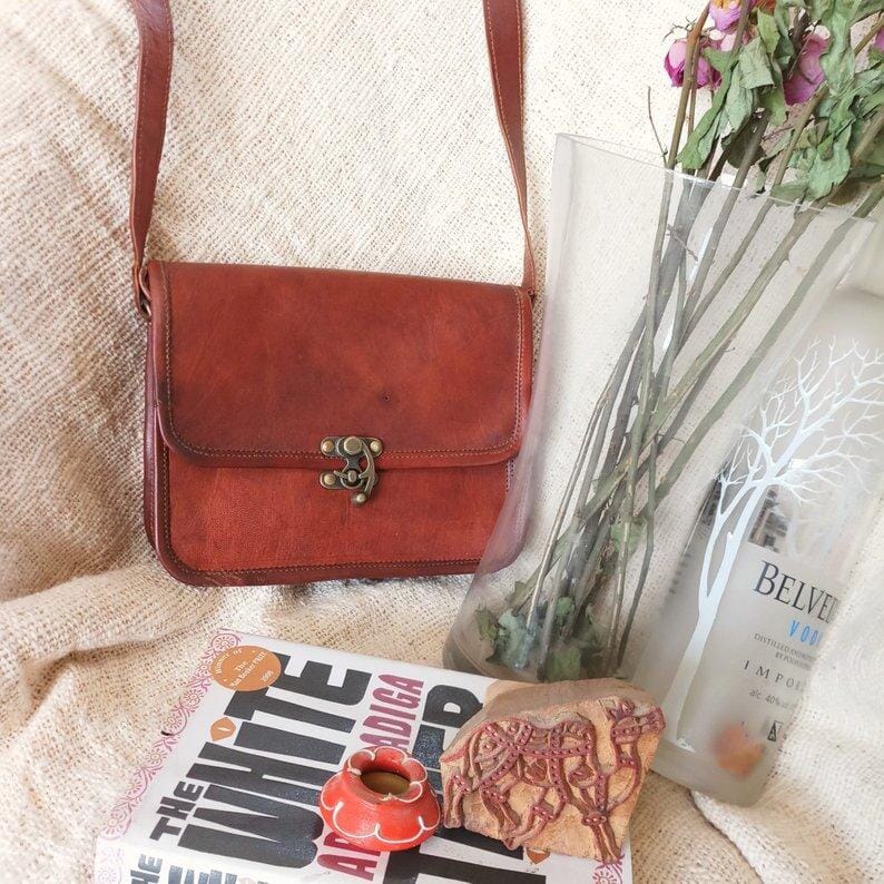 The Feminine Crossbody by Classy Leather Bags