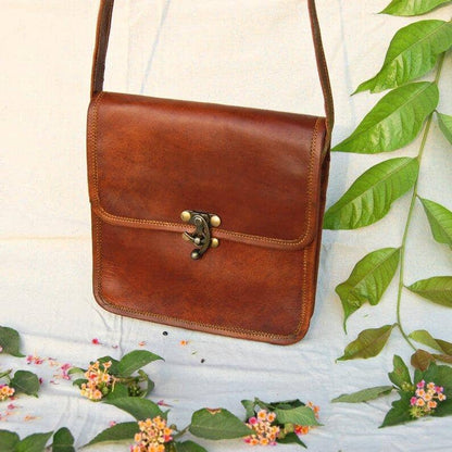 The Feminine Crossbody by Classy Leather Bags