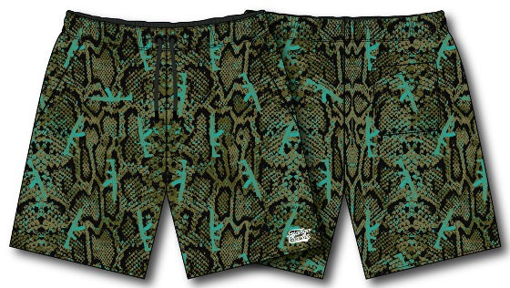 Men's Performance Training Shorts | 5.5"- Lethal Venom by Tango Charlie Apparel