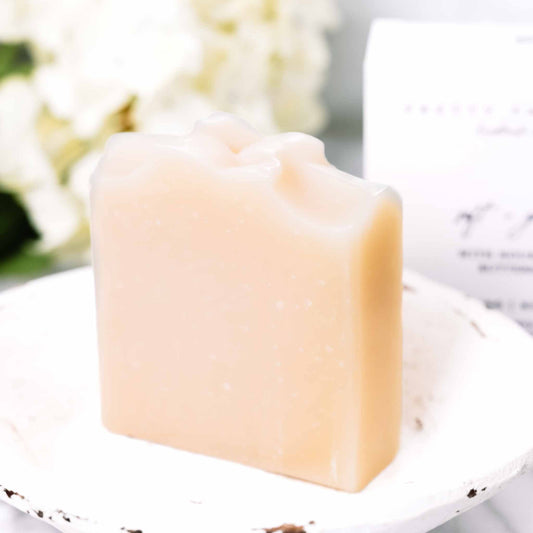 Soft + Gentle Buttermilk Soap Made for Sensitive Skin Fragrance Free Handmade Tallow and Goat Milk Soap Bar by Pretty farm girl