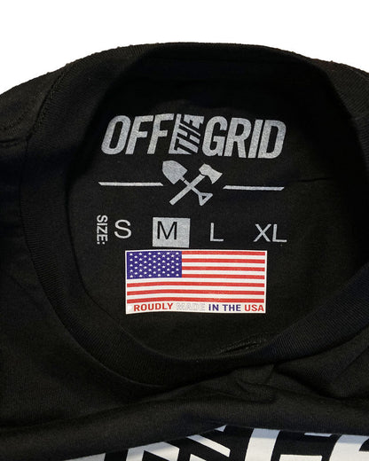 Off The Grid Solid Logo S/S Tee Shirt by Off The Grid Surplus