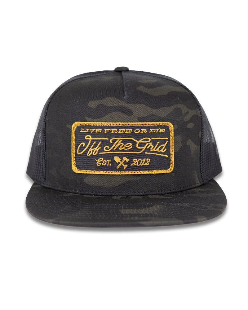 Stamped Snapback Hat by Off The Grid Surplus