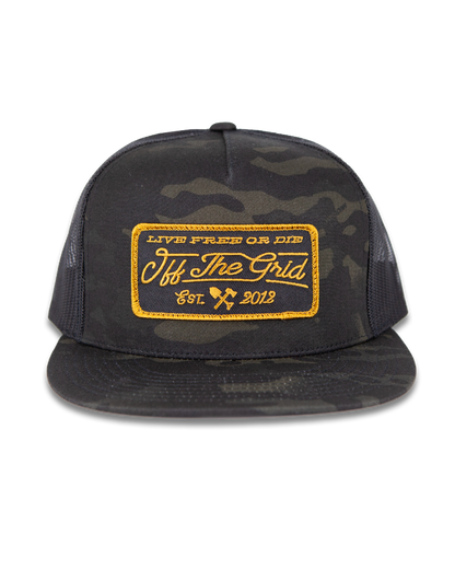 Stamped Snapback Hat by Off The Grid Surplus