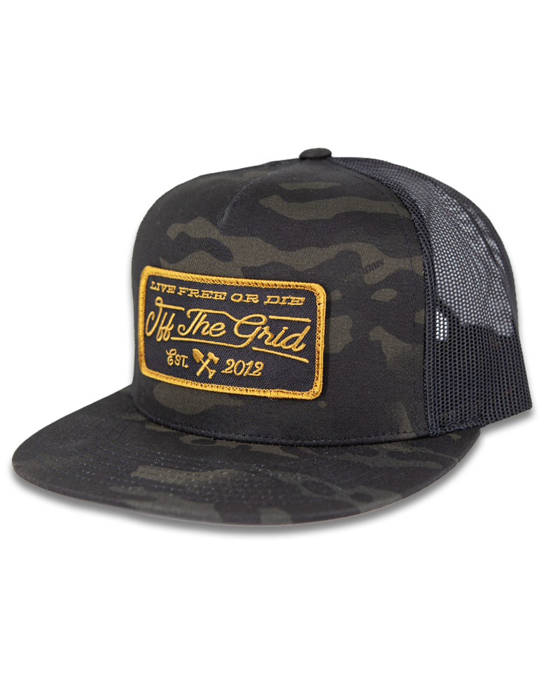Stamped Snapback Hat by Off The Grid Surplus