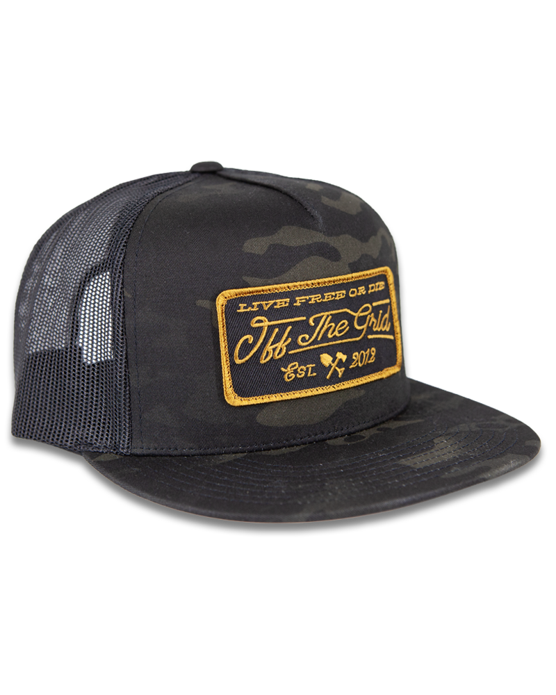 Stamped Snapback Hat by Off The Grid Surplus