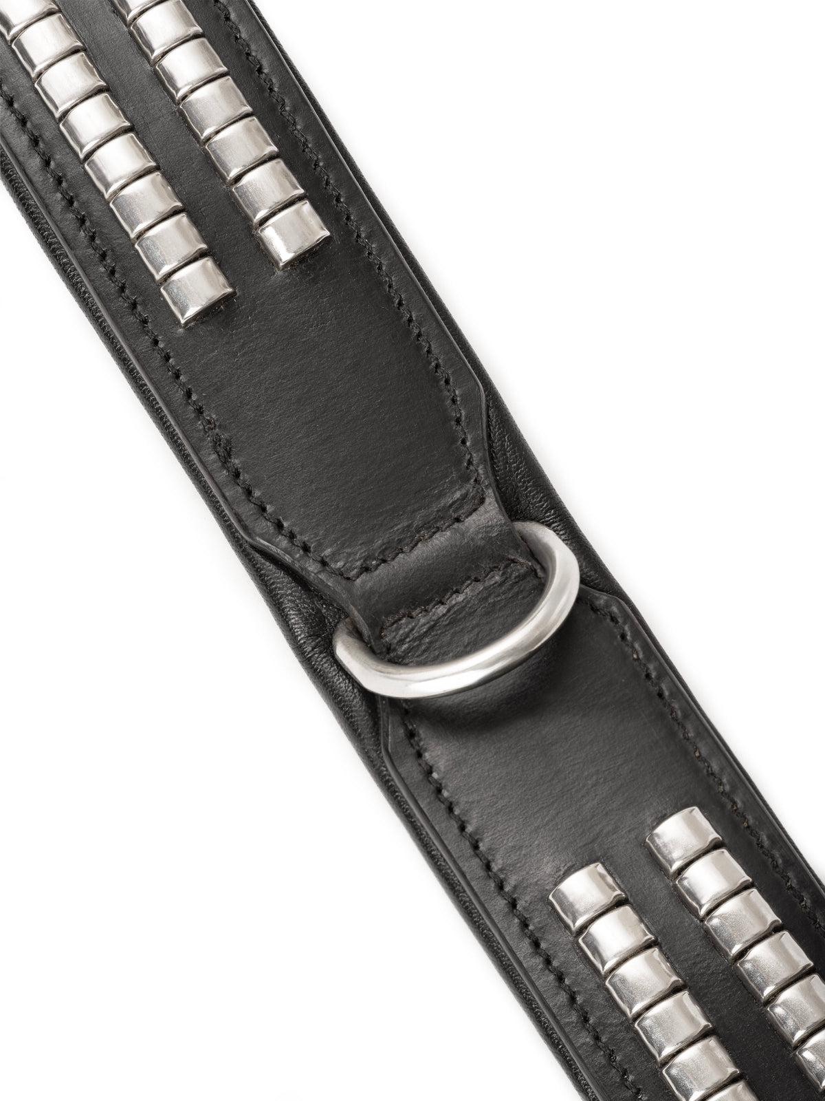 Leather Collar with Designer Studs by Classy Leather Bags