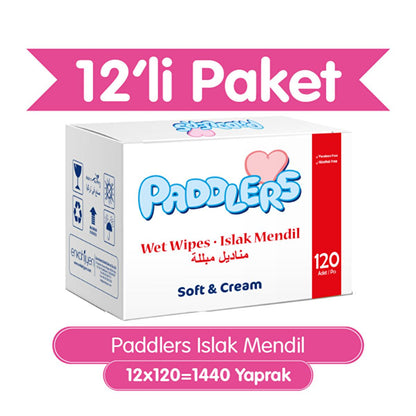 Paddlers baby wet wipes – view 3