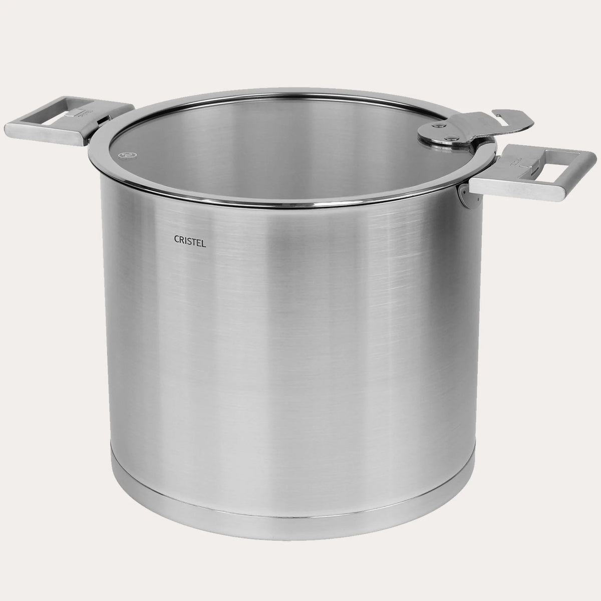 Stockpot with Lid by CRISTEL USA