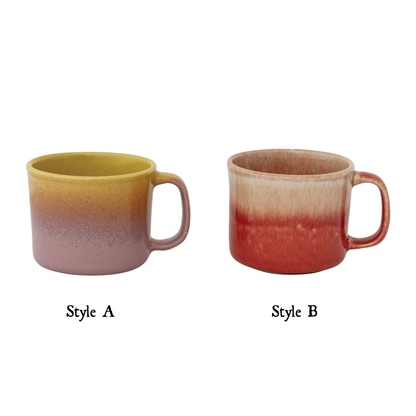 Reactive Glaze Ceramic Coffee Mug by Rust & Cinder