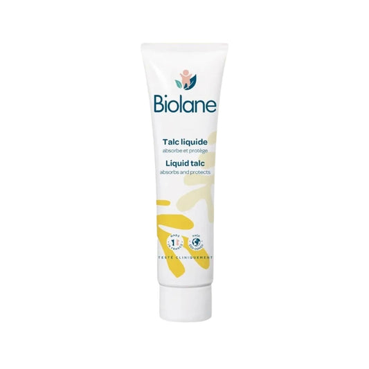 Biolane Baby Diaper Cream, Liquid Talc Formula for Diaper Rash Prevention and Treatment - 3.38 fl oz by Beauty Care Bag