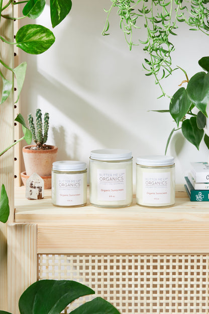 Natural Organic Suns Block/ Safe Protection/ Non-Nano Zinc Oxide / by White Smokey
