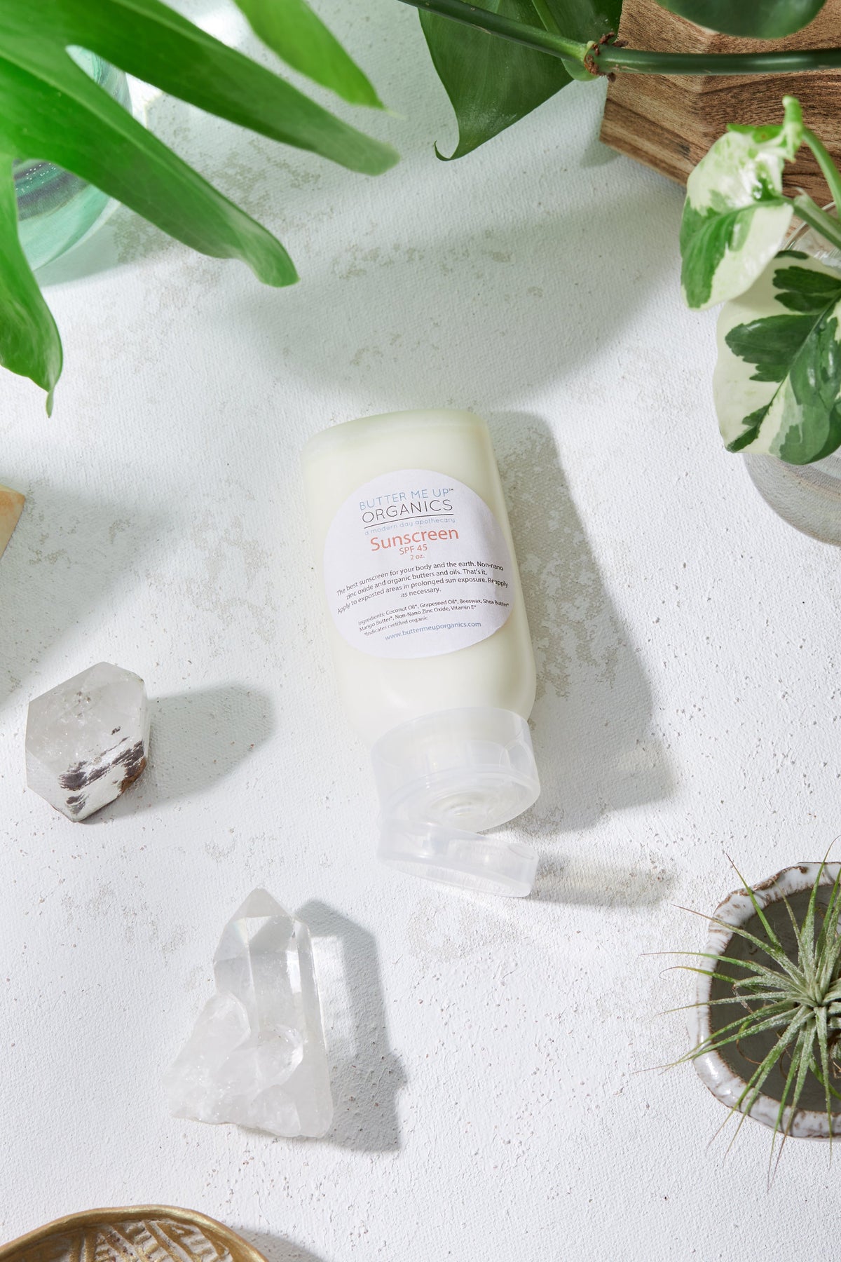 Natural Organic Suns Block/ Safe Protection/ Non-Nano Zinc Oxide / by White Smokey