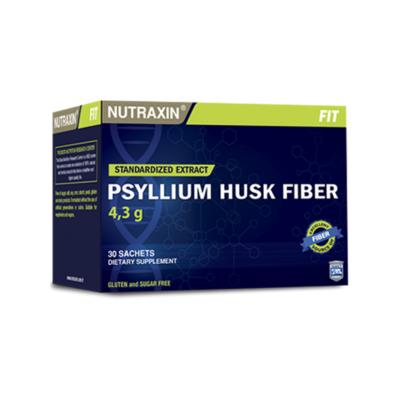 Nutraxin Psyllium Husk Fiber 30 Sachets - Natural Digestive Health Support & Constipation Relief Supplement by Beauty Care Bag