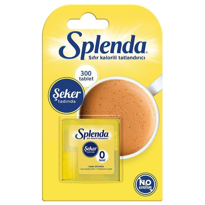 Splenda Sugar Substitute Tablets 300 Count - Low-Calorie Sweetener for Diets by Beauty Care Bag