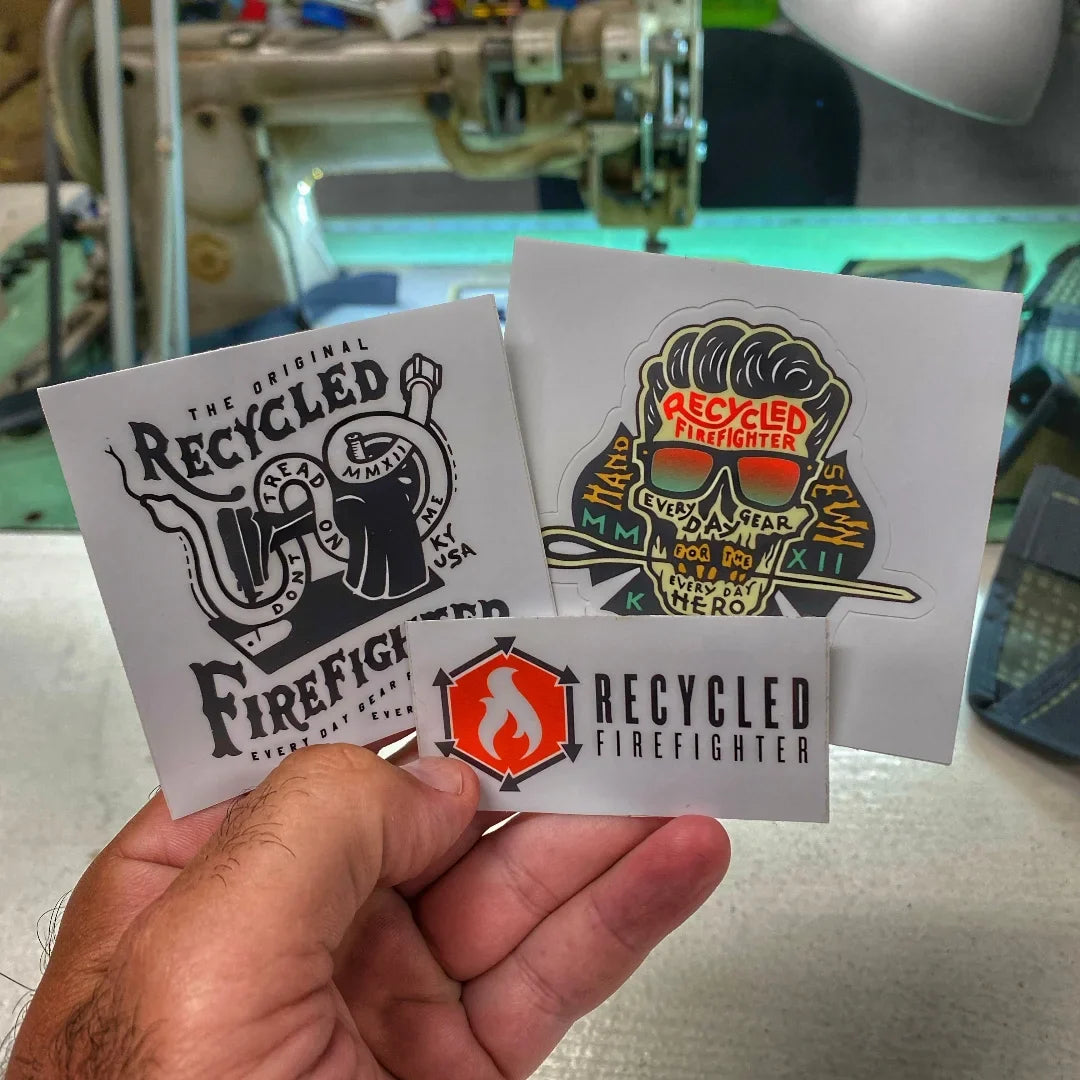 Swag Stickers by Recycled Firefighter