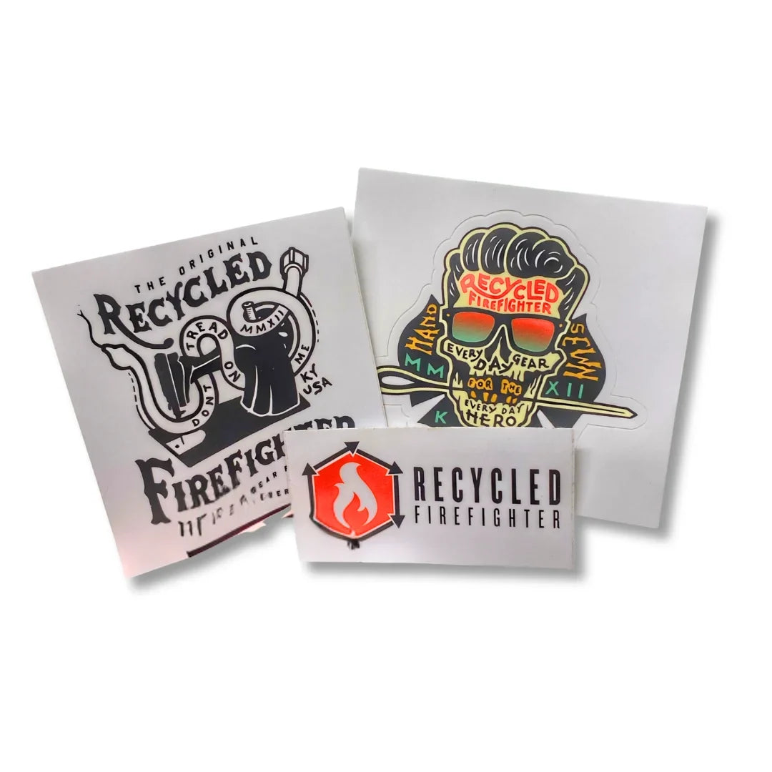 Swag Stickers by Recycled Firefighter
