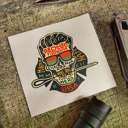 Swag Stickers by Recycled Firefighter
