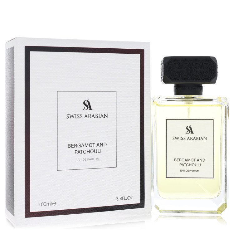 Swiss Arabian Bergamot And Patchouli by Swiss Arabian Eau De Parfum Spray (Unisex) 3.4 oz for Men by Avera Group