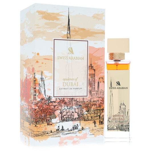 Swiss Arabian Opulence Of Dubai by Swiss Arabian Extrait De Parfum Spray (Unisex) 3.4 oz for Women by Avera Group