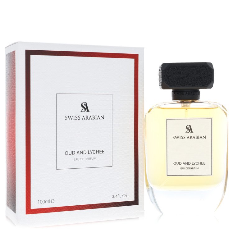 Swiss Arabian Oud And Lychee by Swiss Arabian Eau De Parfum Spray (Unisex) 3.4 oz for Women by Avera Group