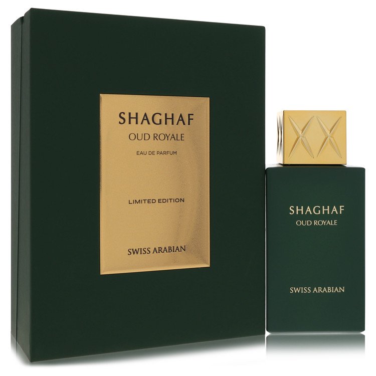 Swiss Arabian Shaghaf Oud Royale by Swiss Arabian Eau De Parfum Spray (Unisex) Limited Edition 2.5 oz for Men by Avera Group