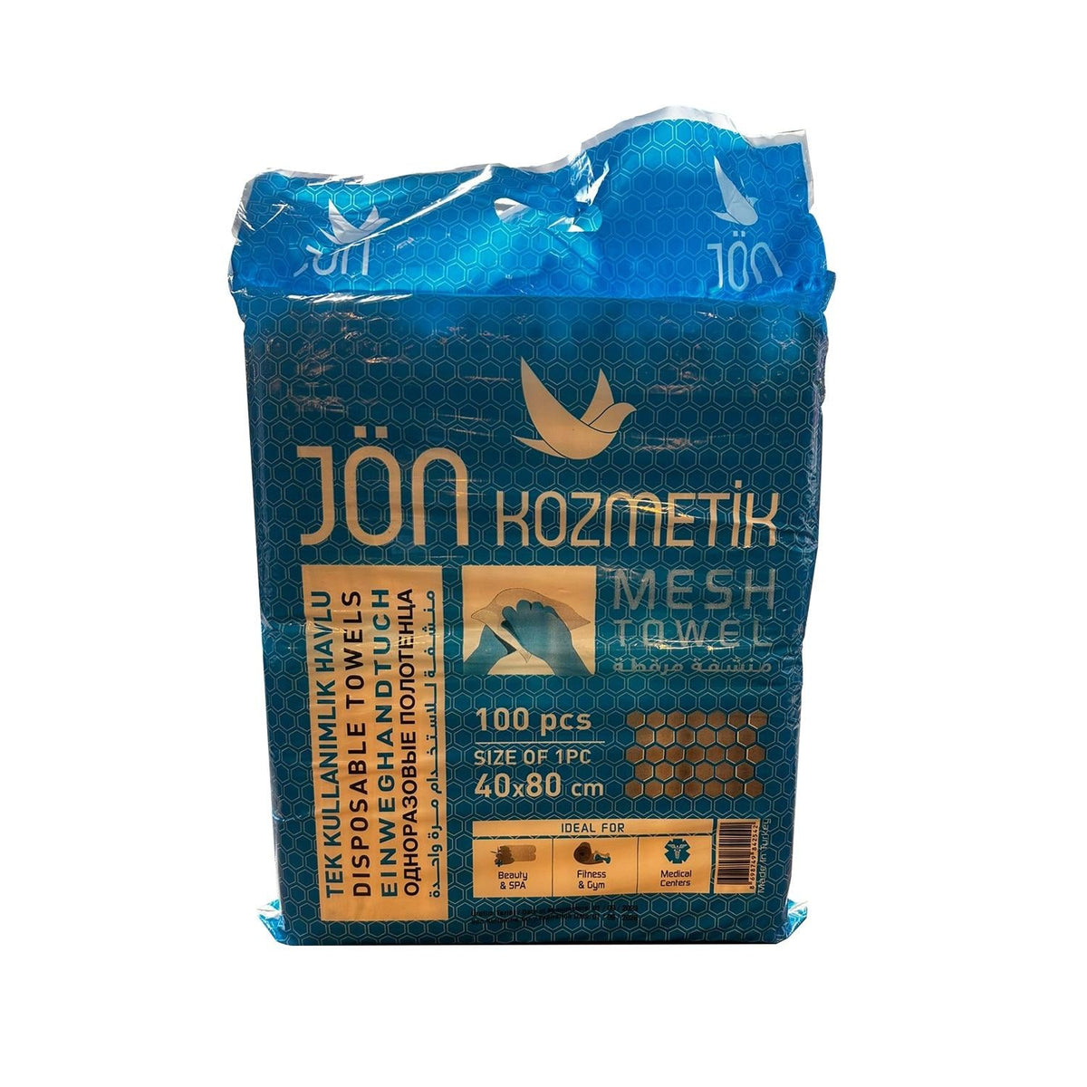 Jon Disposable Hair Towels for Salons 80x40 cm by Beauty Care Bag