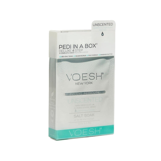 Voesh New York Pedi in a Box 4-Step Odorless Pedicure Kit by Beauty Care Bag