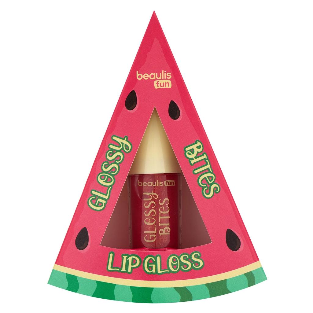Beaulis Fun Glossy Bites Lip Gloss 215 Watermellow by Beauty Care Bag