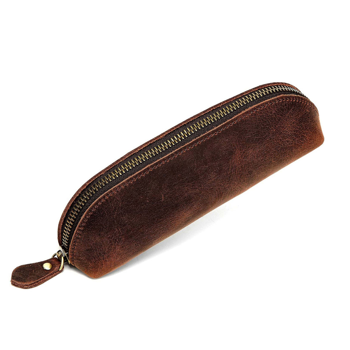 The Slider Pencil Case by Classy Leather Bags
