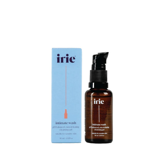 irie pH Balanced Menstrual Cup Cleaner and Intimate Hygiene Gel - Gentle, Effective, and Portable Feminine Care by Beauty Care Bag