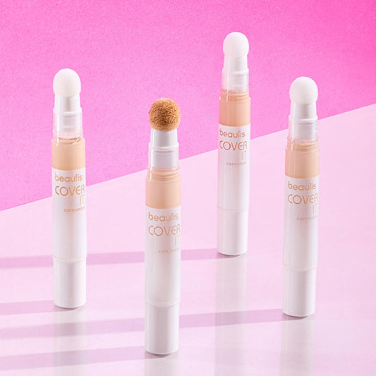 Beaulis Cover It liquid concealer with puff applicator