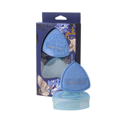 Nascita The Artist Latex Free Makeup Sponge Blue 1 Count by Beauty Care Bag