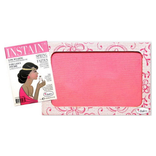 theBalm Instain Long-Wearing Powder Staining Blush - Lace Bright Pink by Avera Group