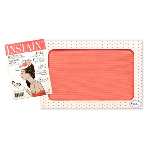 theBalm Instain Long-Wearing Powder Staining Blush - Swiss Dot Peach by Avera Group