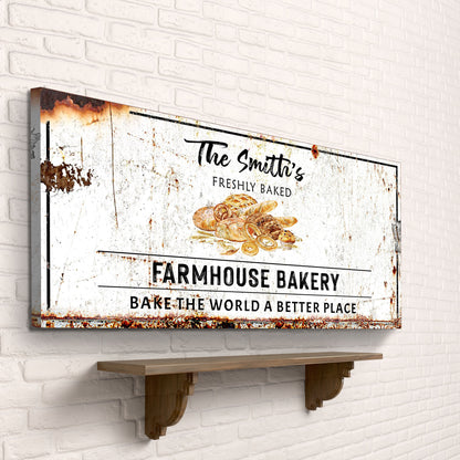 Farmhouse Bakery Sign by Tailored Canvases