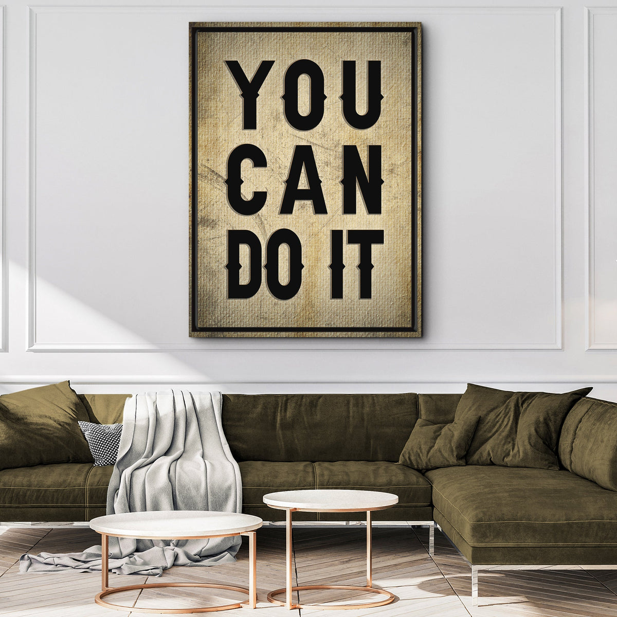 You Can Do It Sign II by Tailored Canvases