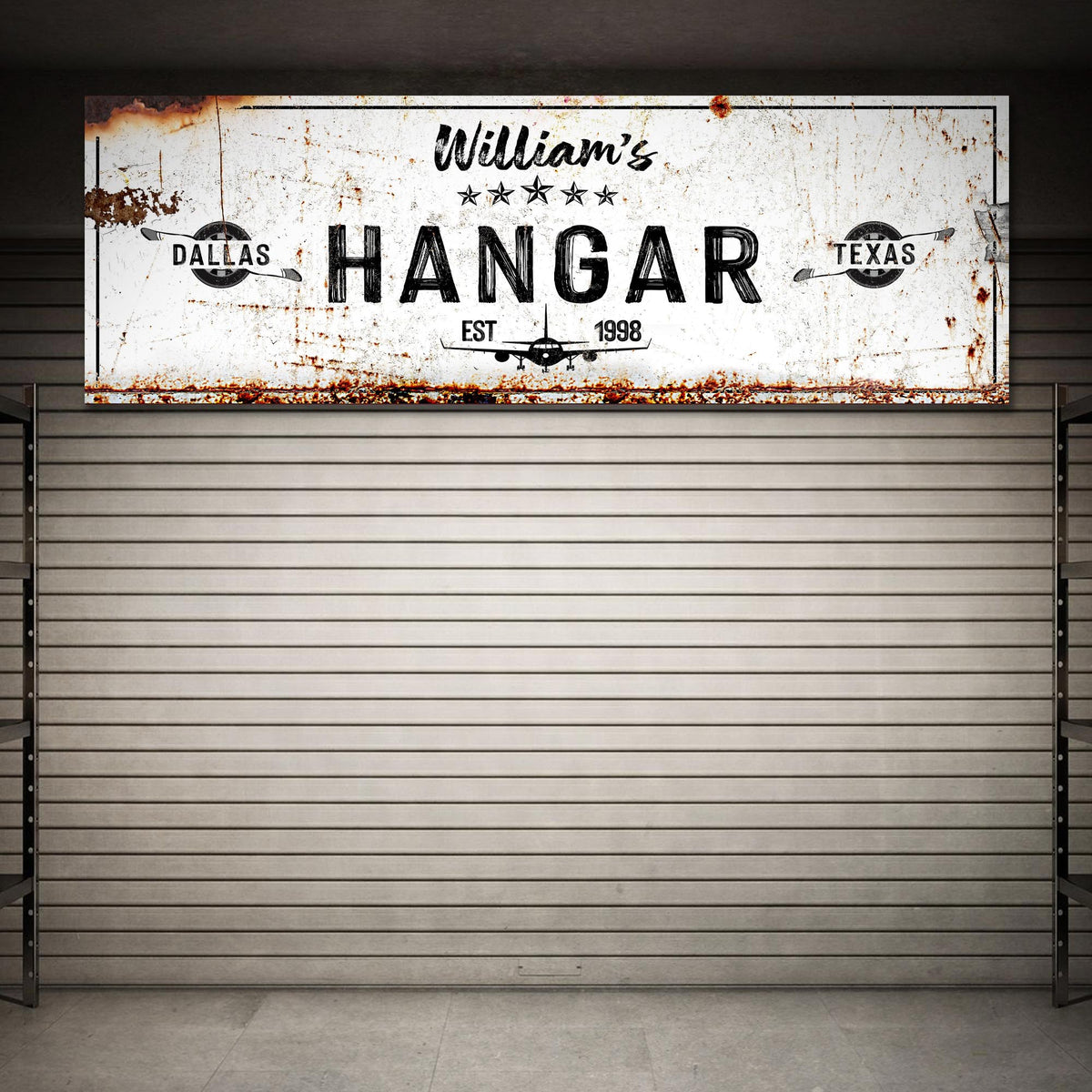 Hangar Sign II by Tailored Canvases