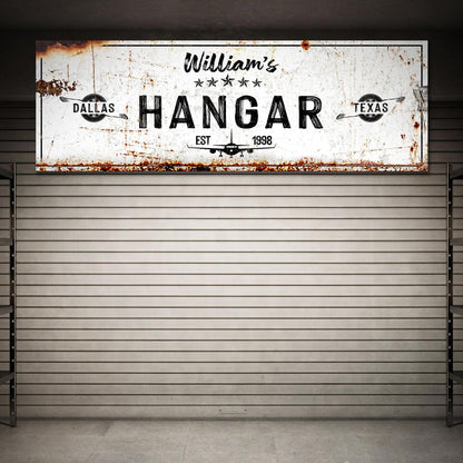 Hangar Sign II by Tailored Canvases