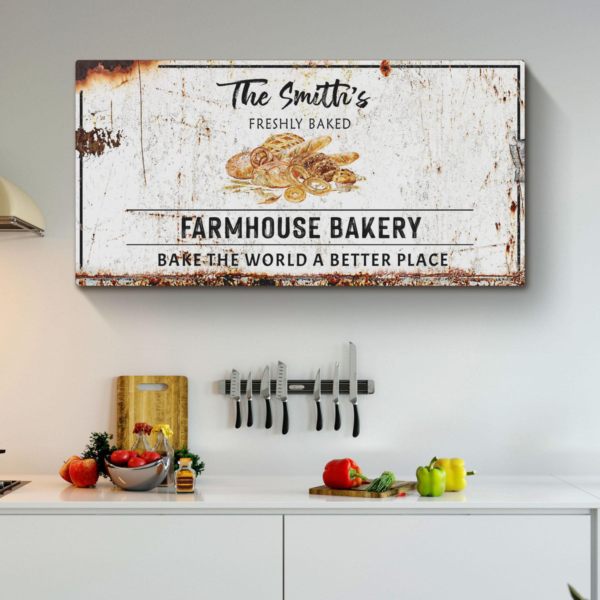 Farmhouse Bakery Sign by Tailored Canvases