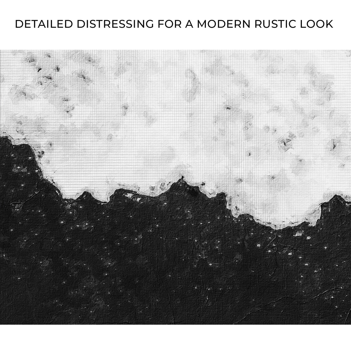 Black And White Painting Canvas Wall Art by Tailored Canvases